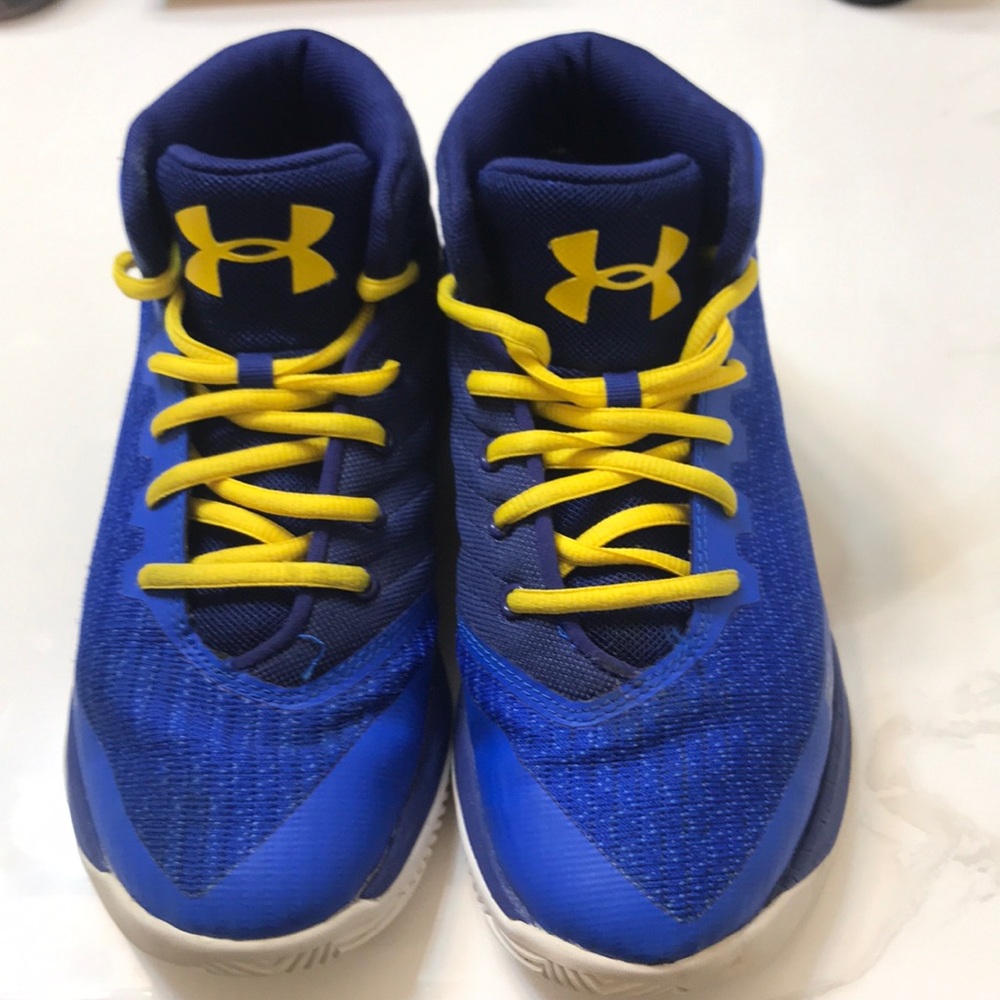royal blue Air Jordan sneakers